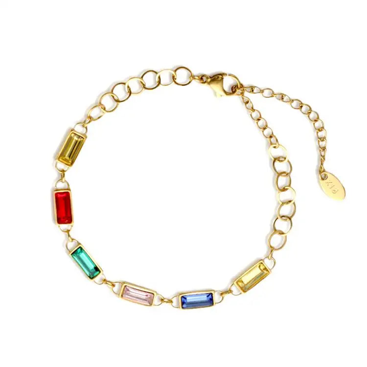 Stainless steel bracelet with 18k gold plating Dream