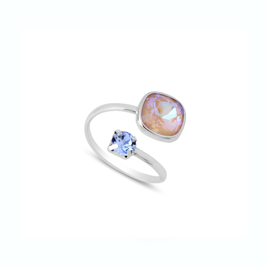 Swarovski IRIS silver ring