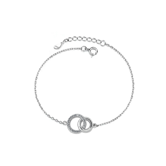 Silver Bracelet Crystal Proximity