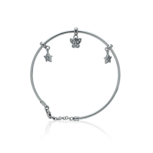 Silver bracelet Gentle Night