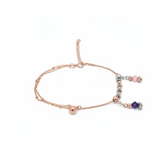 Сребърна гривна Swarovski My charm