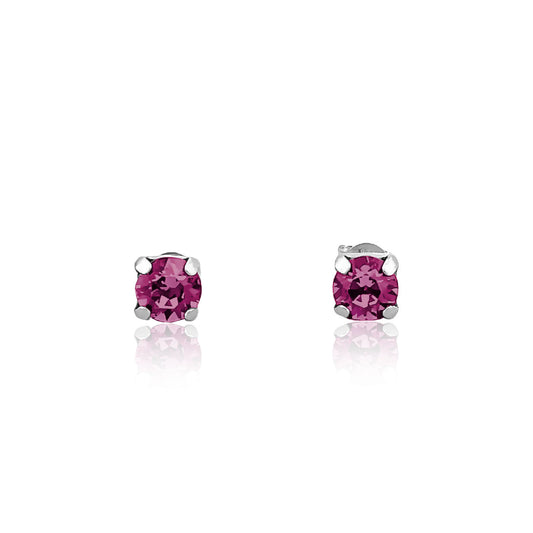 Swarovski CLASSIC SOLITAIRE silver earrings