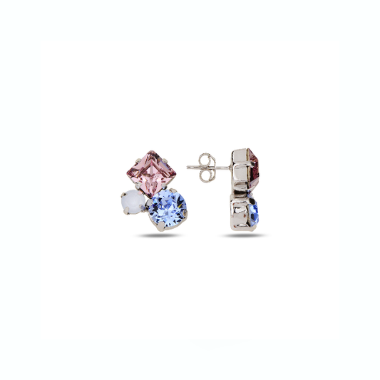 Swarovski GAIA silver earrings