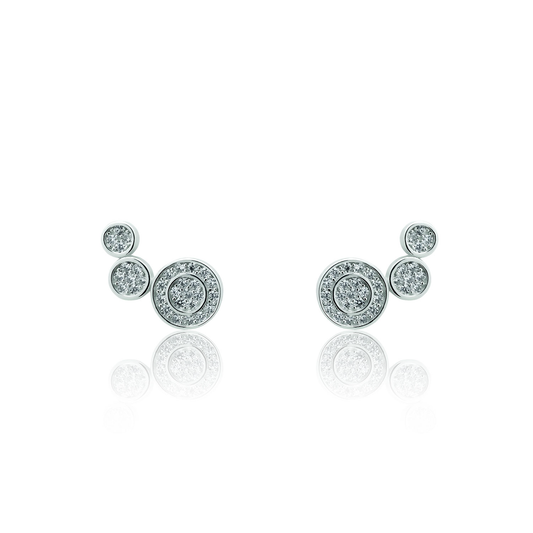 Impact Silver Earrings