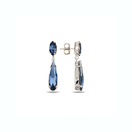 Swarovski DIANA Silver Dangle Earrings