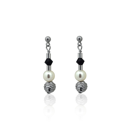 Swarovski Svilena silver dangle earrings