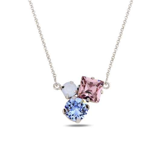 Swarovski GAIA silver necklace