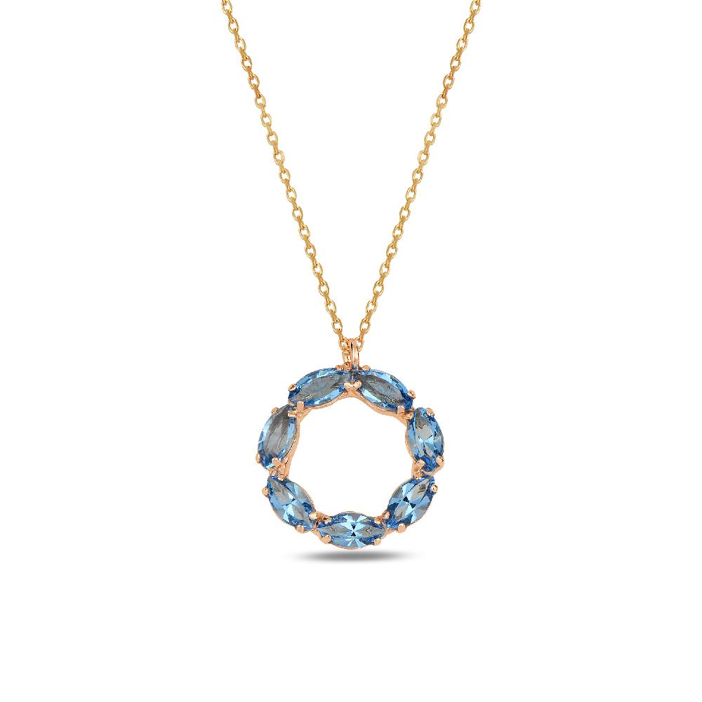 Swarovski NEPTUNE silver necklace