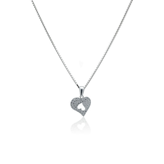 Silver necklace Eternal Love